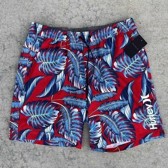 Hurley Volley Swim Shorts Size Men's XL NEW! - Picture 1 of 4